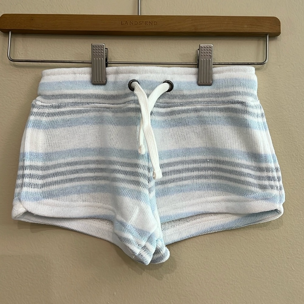 Little Girls Striped Baja Shorts Size 5 By Play Six
